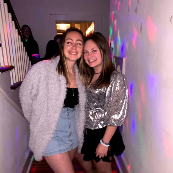 Free People Metallic Blouse - Picture 4 of 8